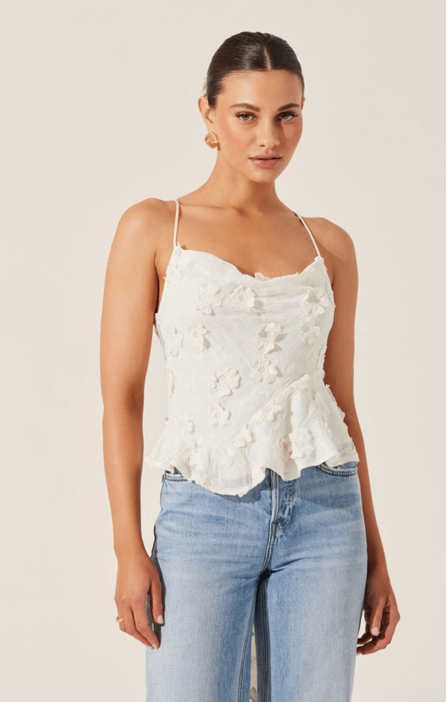 Stylish and diverse tops collection at a boutique in Austin, Texas, showcasing trendy designs for every occasion