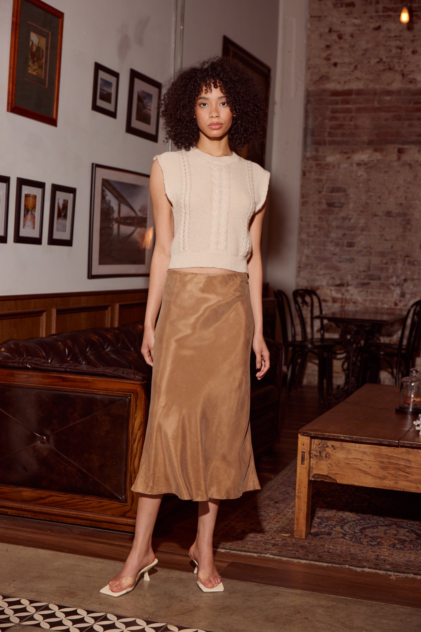 Adonia Bias Skirt
