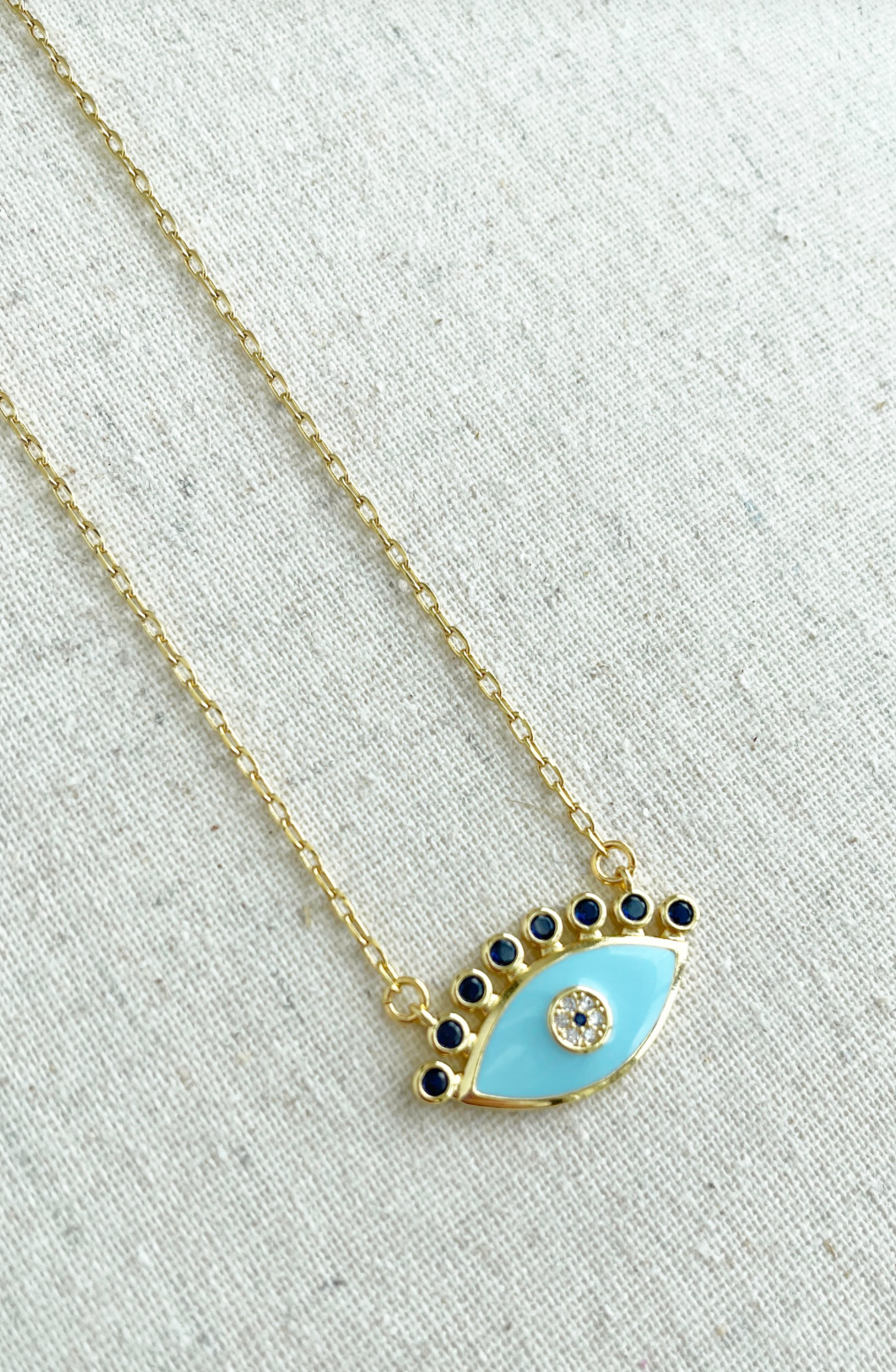 Large Evil Eye Necklace