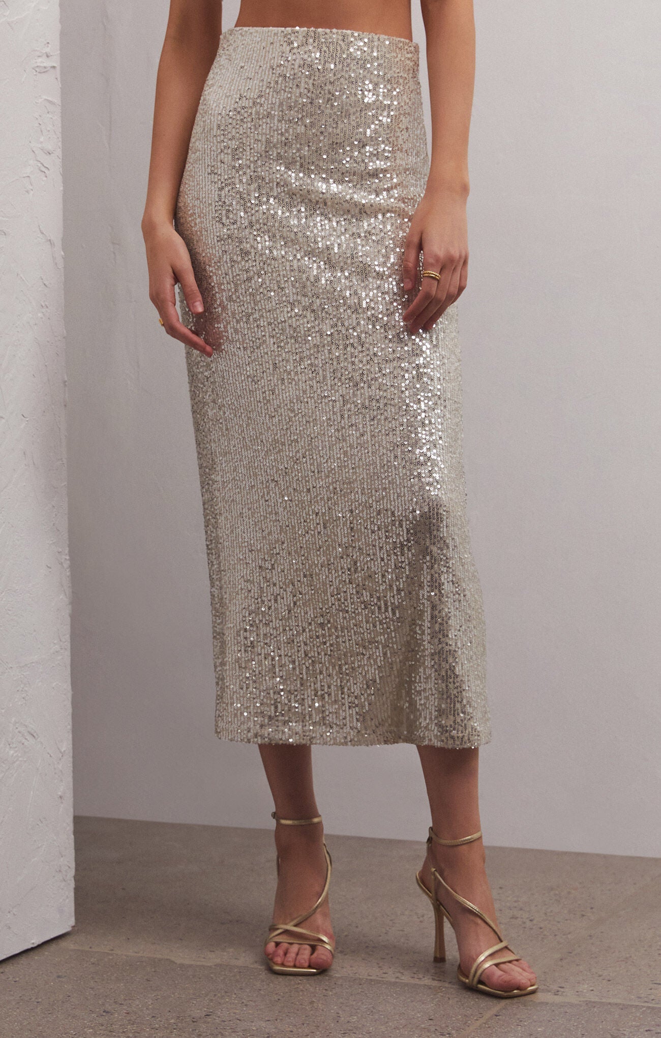 Aurora Sequin Skirt - Addie Rose Boutique - Austin
