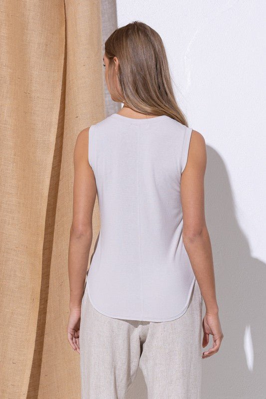 Basic Taupe Grey - Addie Rose Boutique - Austin