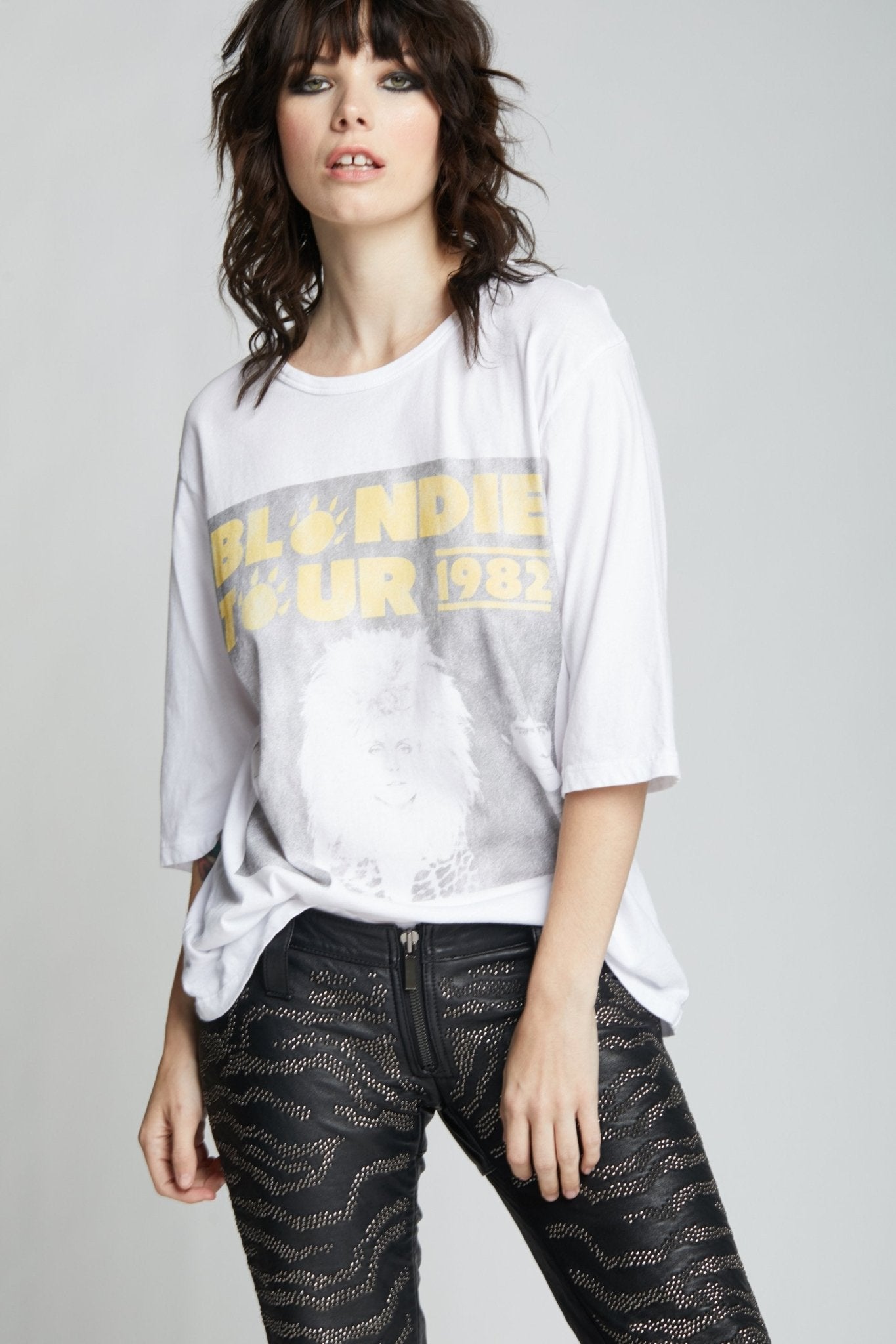 Blondie Tour Tee - Addie Rose Boutique - Austin