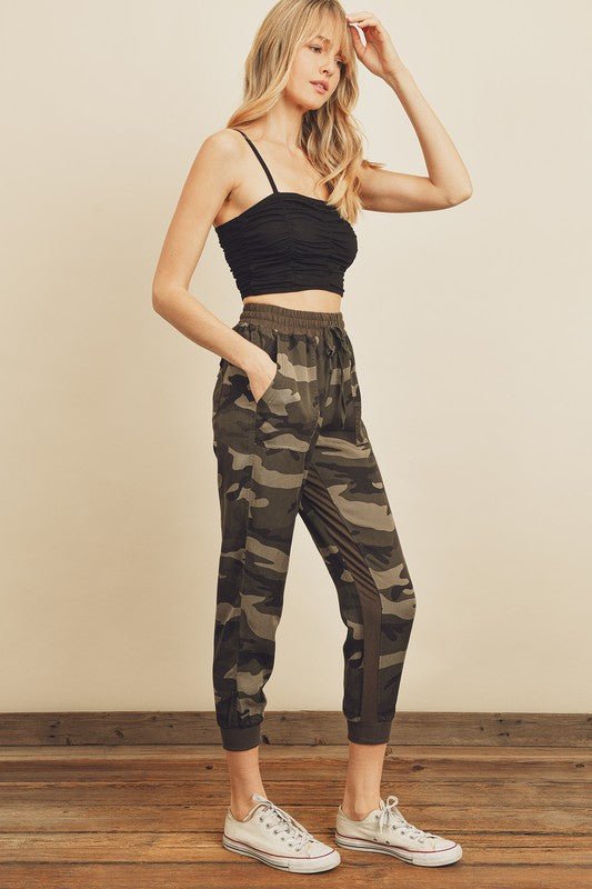 Camo Joggers - Addie Rose Boutique - Austin