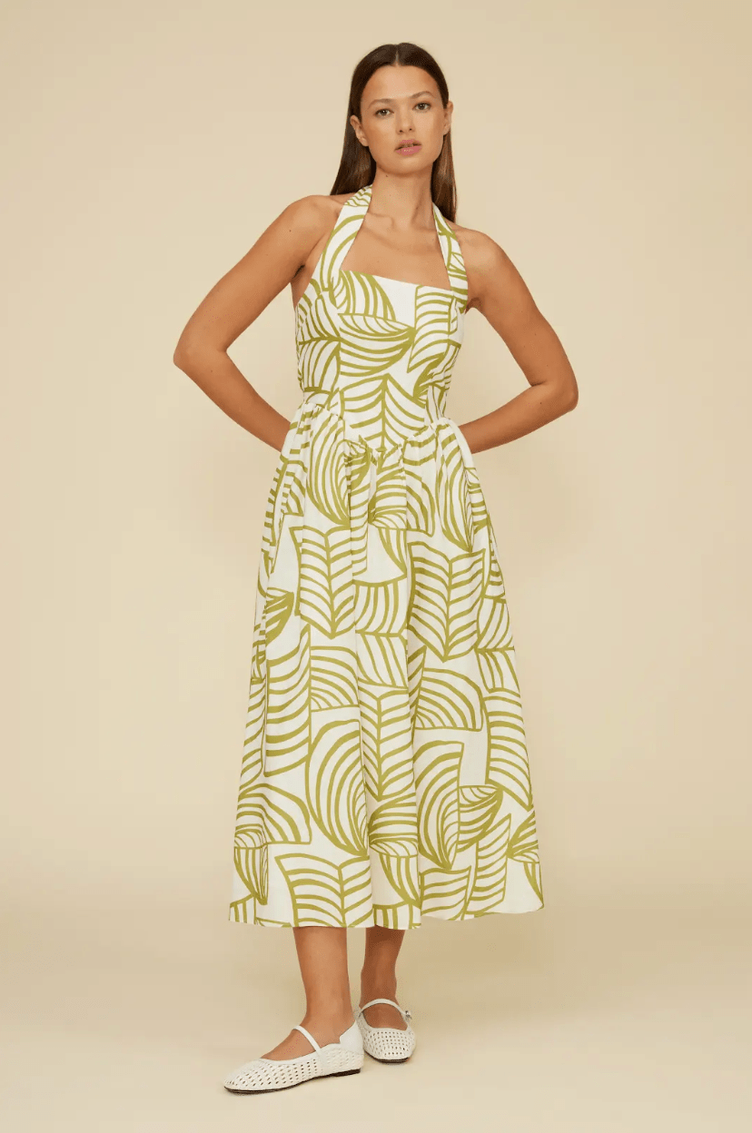 boutique halter dress Valentina M budget friendly selection of trendy styles Casey Halter Dress - Addie