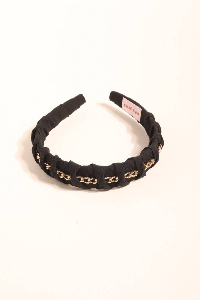 Chain Link Headband - Addie Rose Boutique - Austin