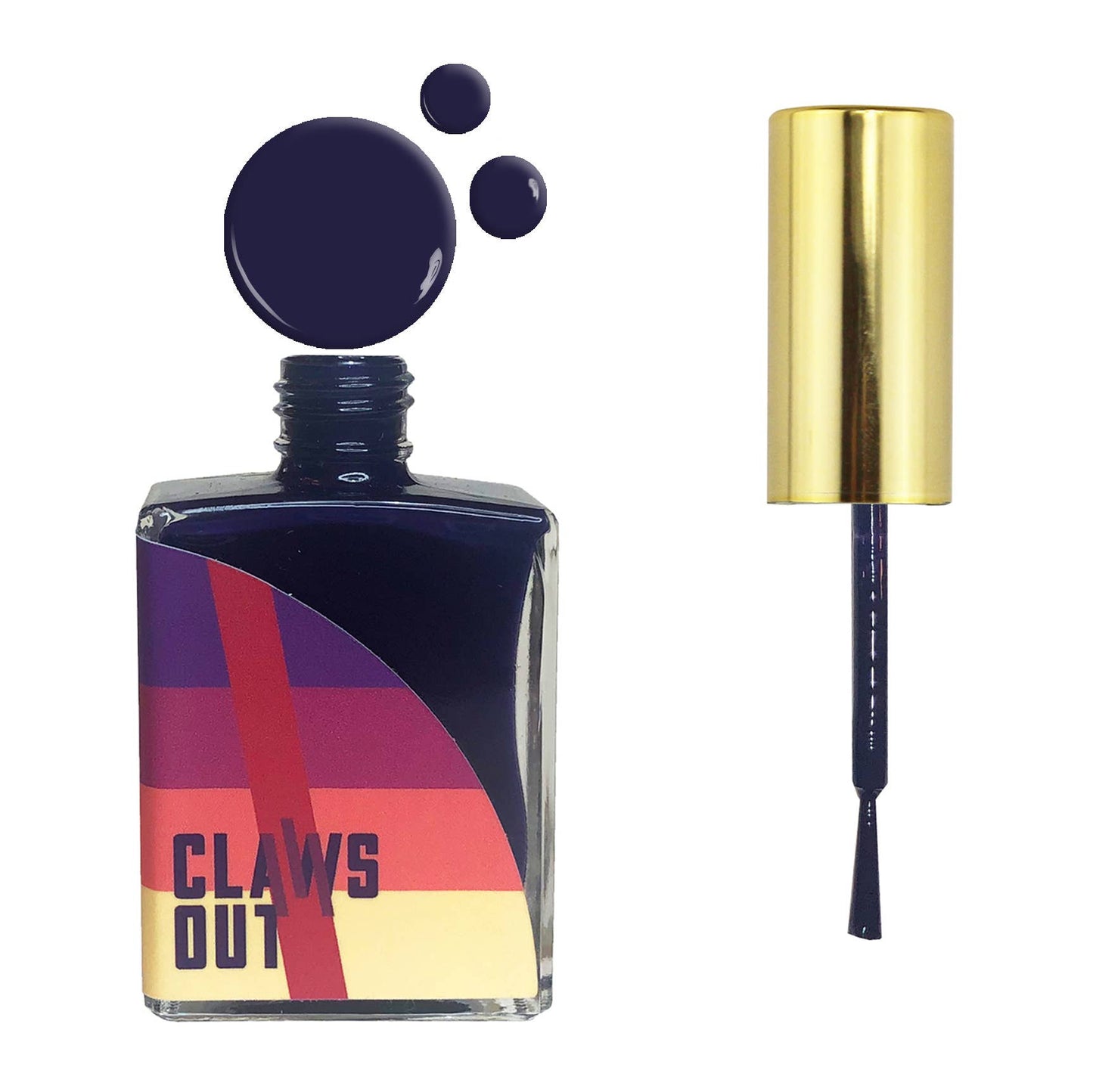 Claws Out - Darkest Before Dawn Nail Polish - Addie Rose Boutique - Austin