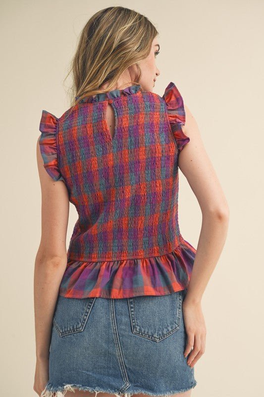 Cyndi Peplum - Addie Rose Boutique - Austin