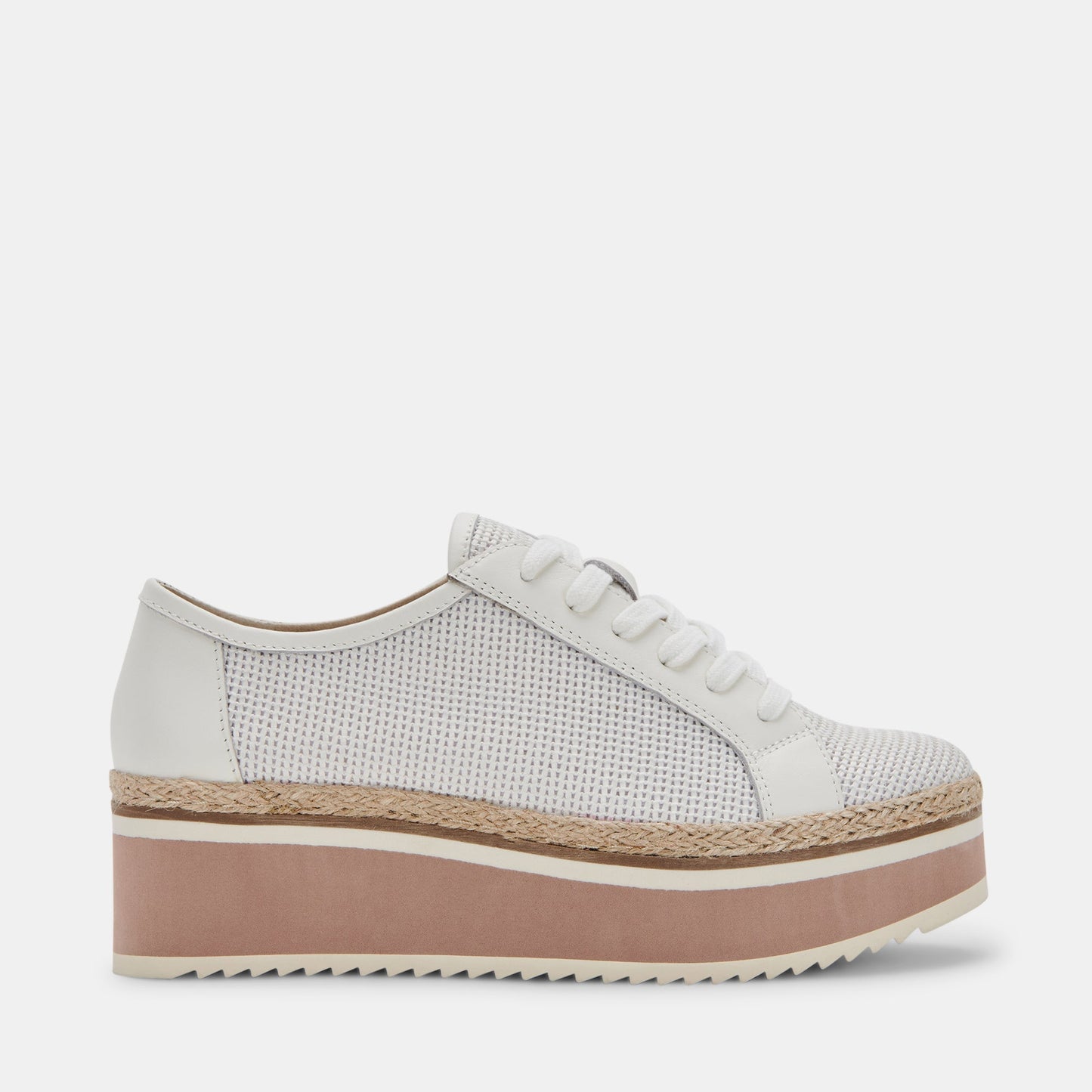 Dolce Vita Telah Sneakers in White Mesh - Addie Rose Boutique - Austin