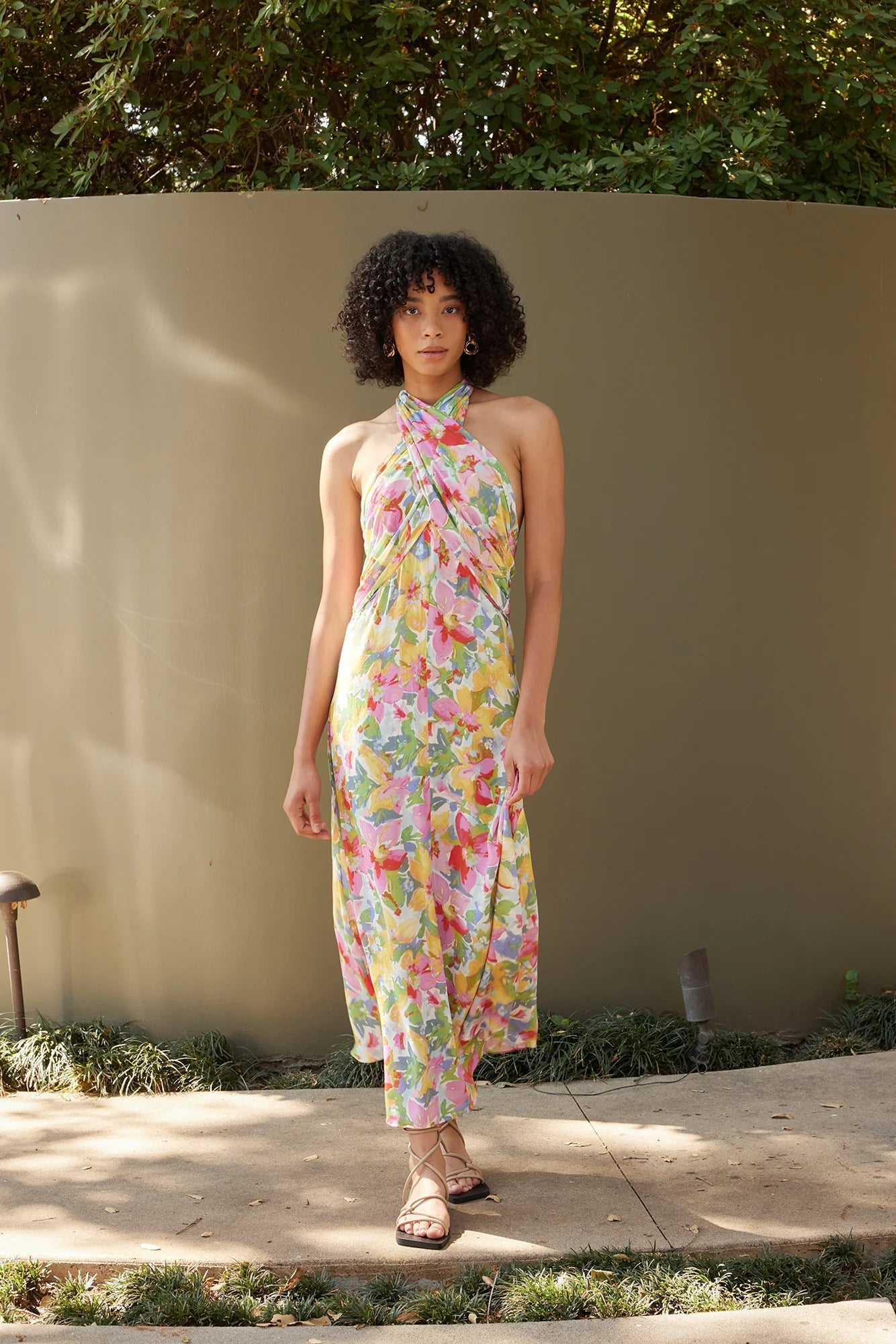 Dottie Halter Dress - Addie Rose Boutique - Austin