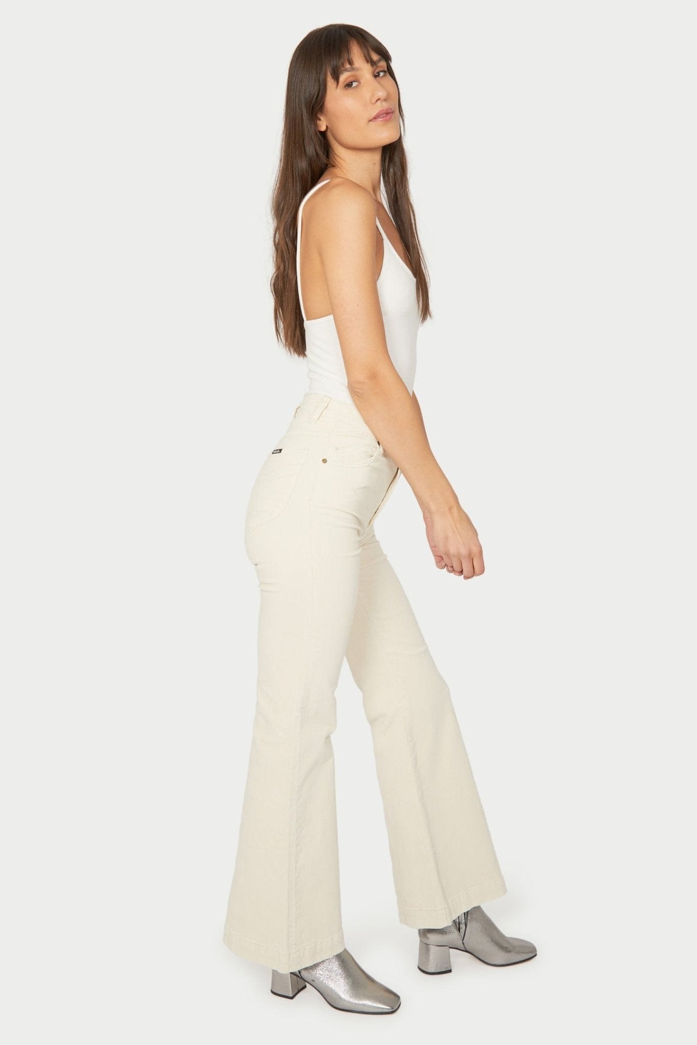 Eastcoast Flare - Vanilla Cord - Addie Rose Boutique - Austin