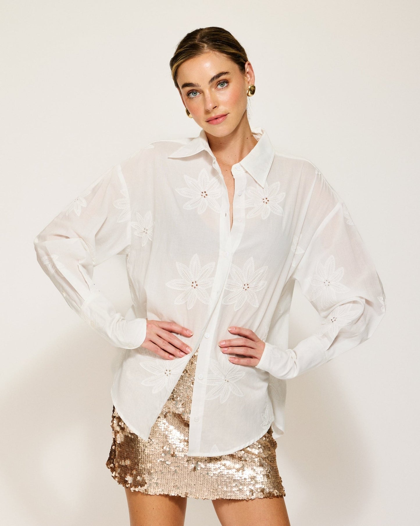 Eberly Shirt - Addie Rose Boutique - Austin