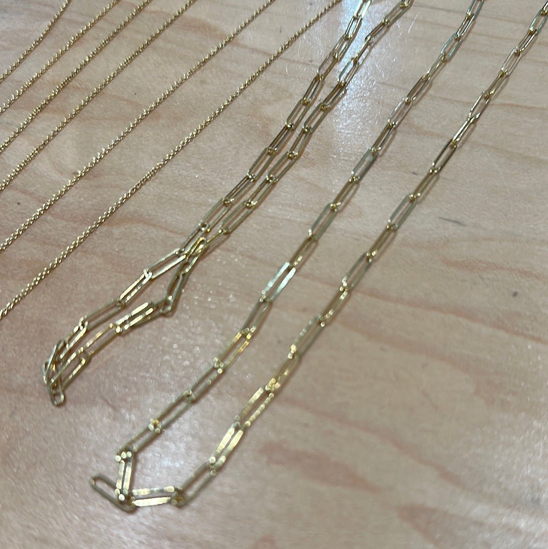Elongated Paperclip Chain - Addie Rose Boutique - Austin