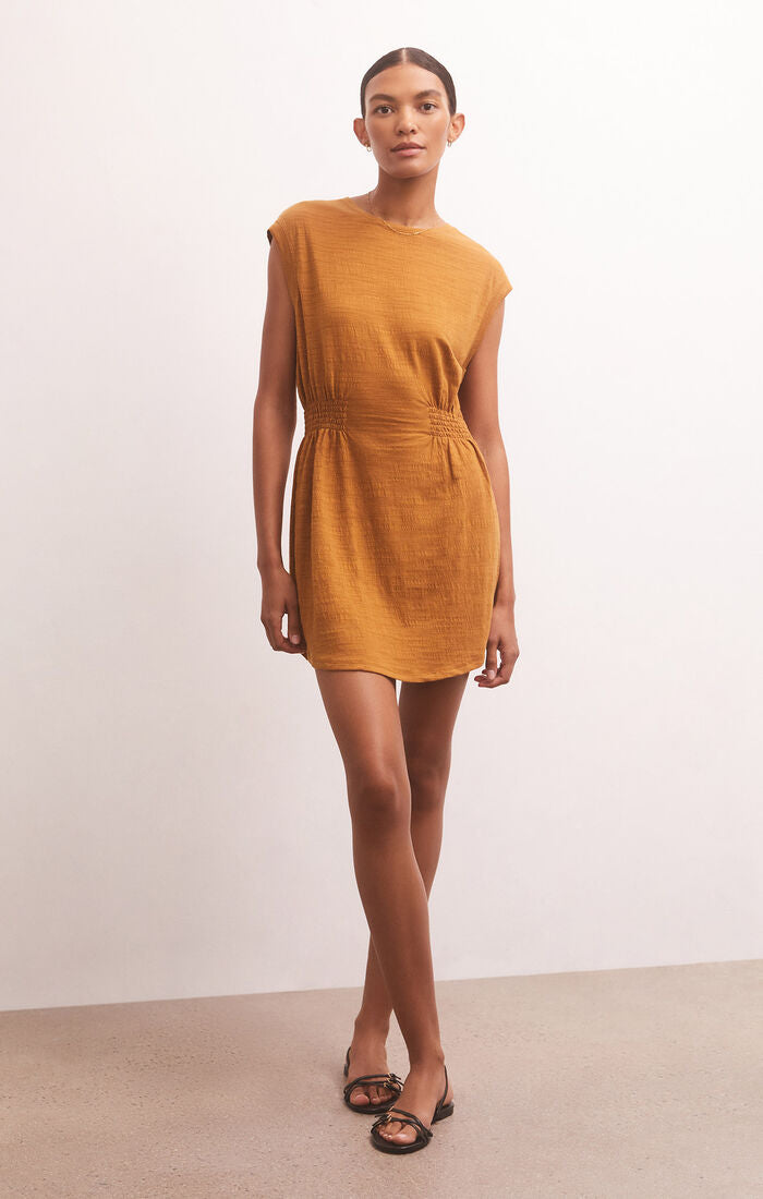 Rowan Dress in Caramel