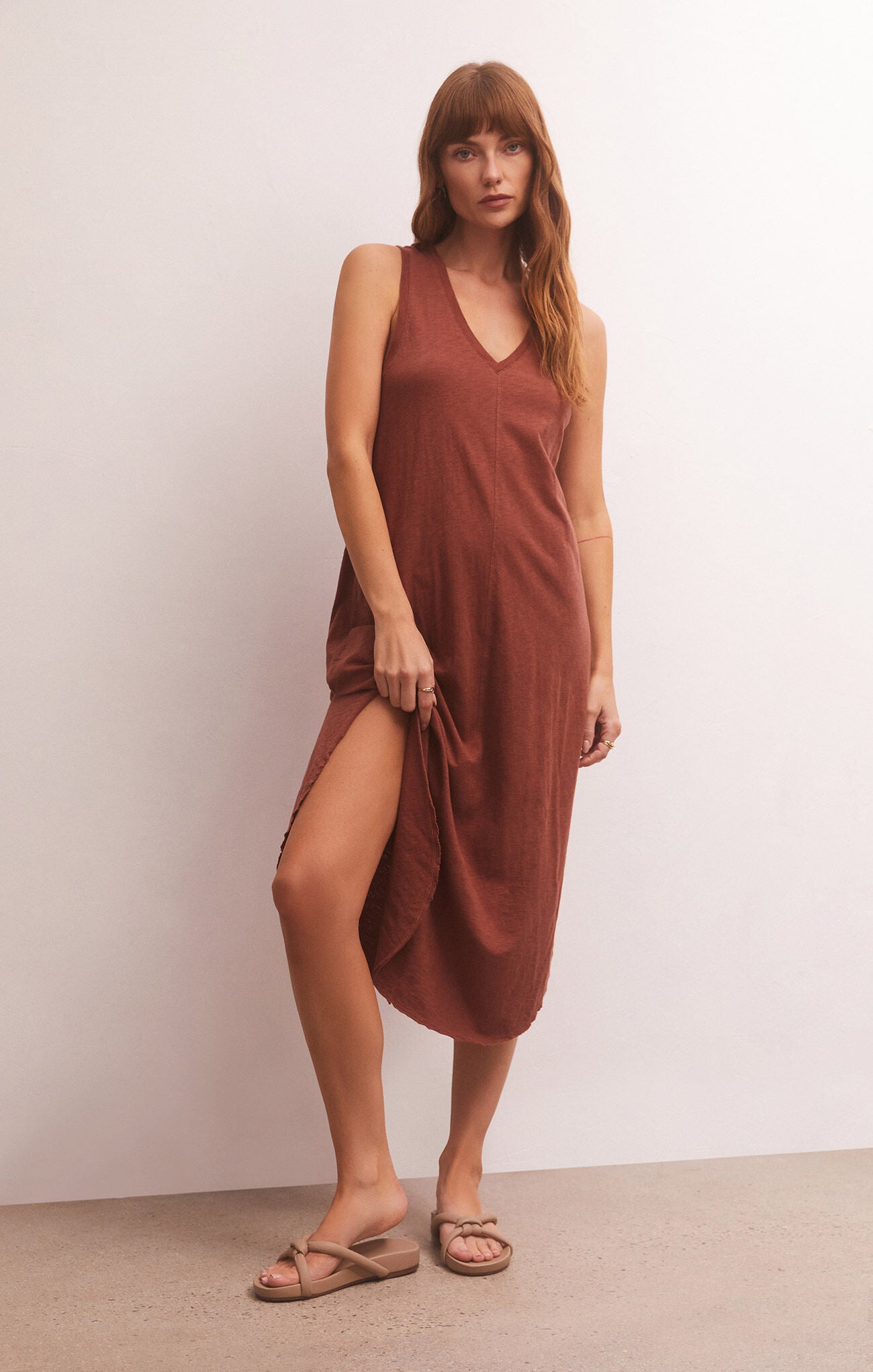 Reverie Slub Dress