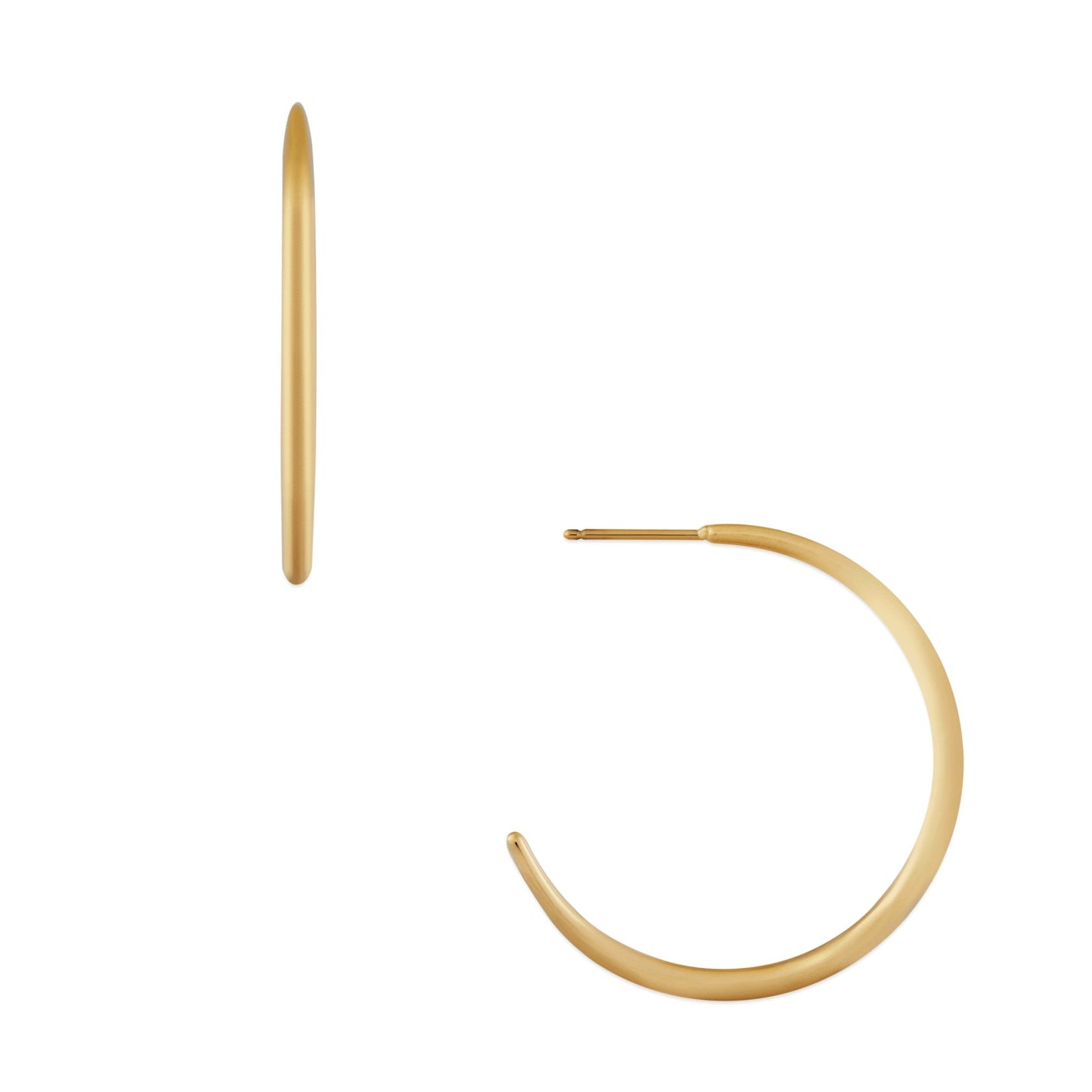 Fiona Tusk Hoop Earring - Addie Rose Boutique - Austin