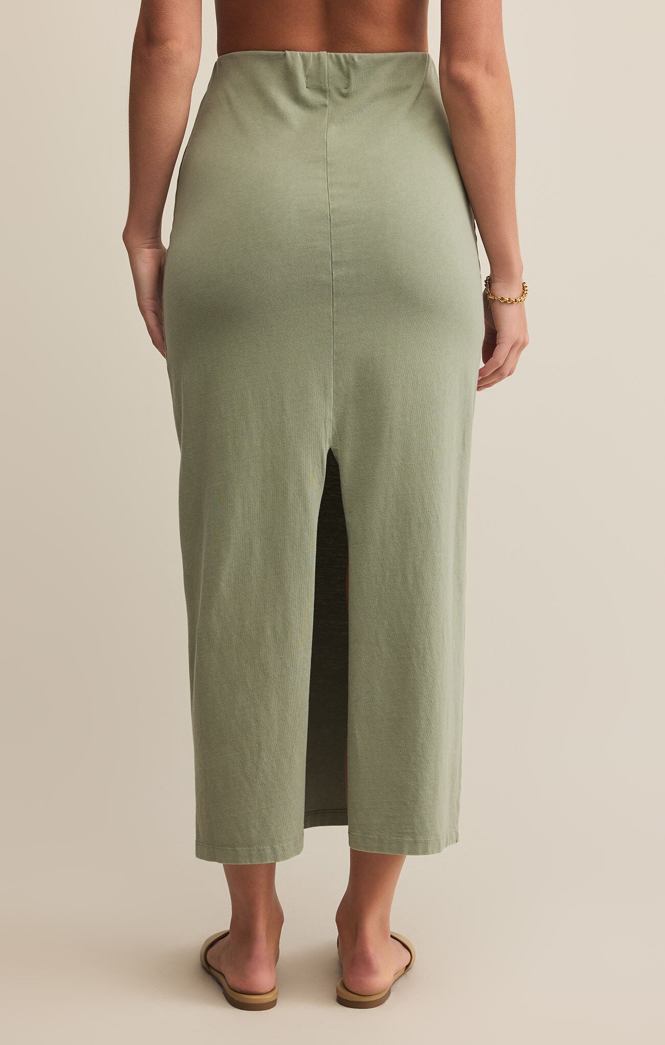 Gail Jersery Midi Skirt - Addie Rose Boutique - Austin