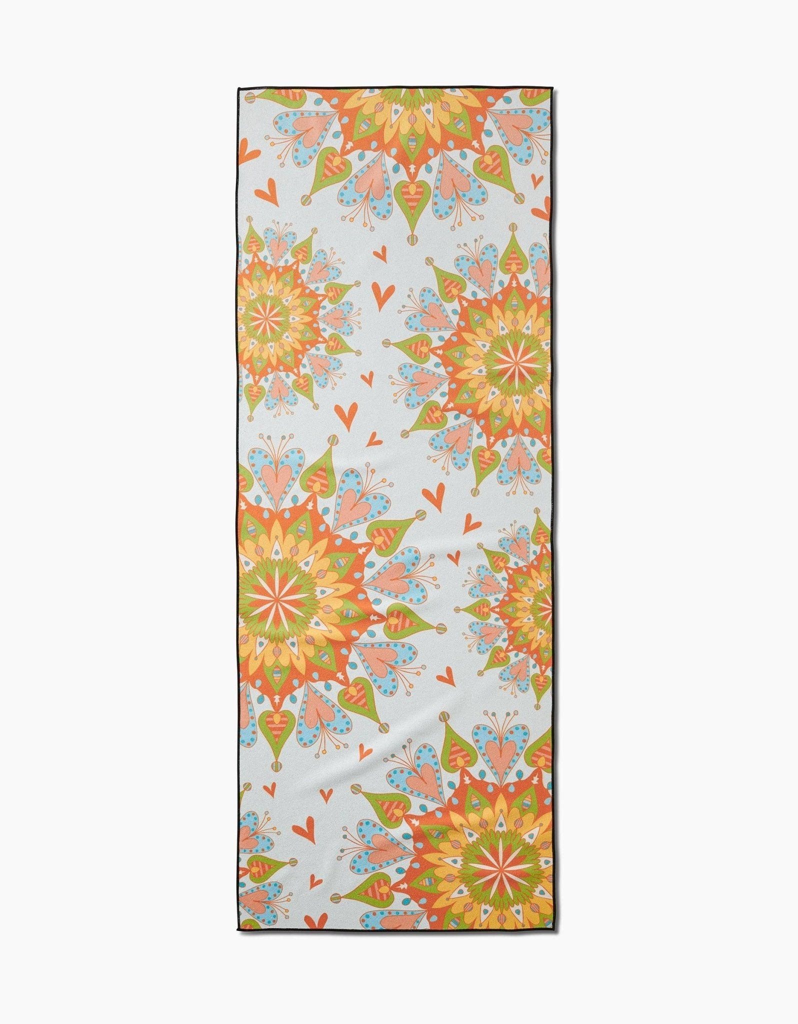 Geometry - Mindful Mandalas Yoga Towel - Addie Rose Boutique - Austin