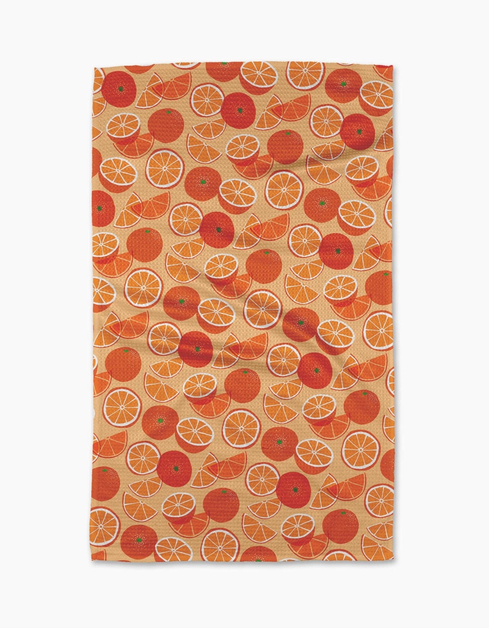 Geometry - Only Oranges Tea Towel - Addie Rose Boutique - Austin