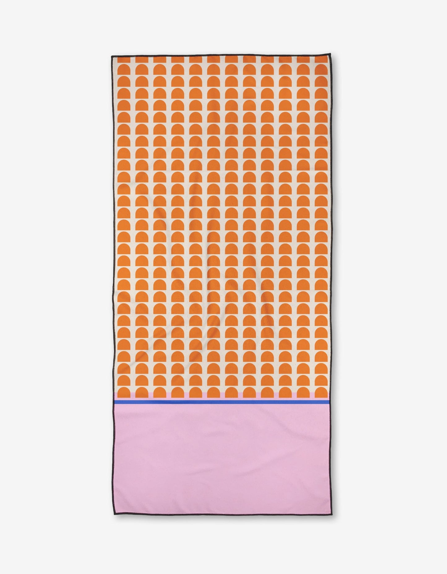 Geometry - Pink Illusion Beach Towel - Addie Rose Boutique - Austin