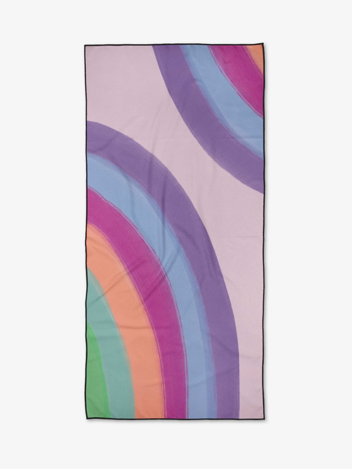 Geometry - Violet Rainbow Beach Towel - Addie Rose Boutique - Austin