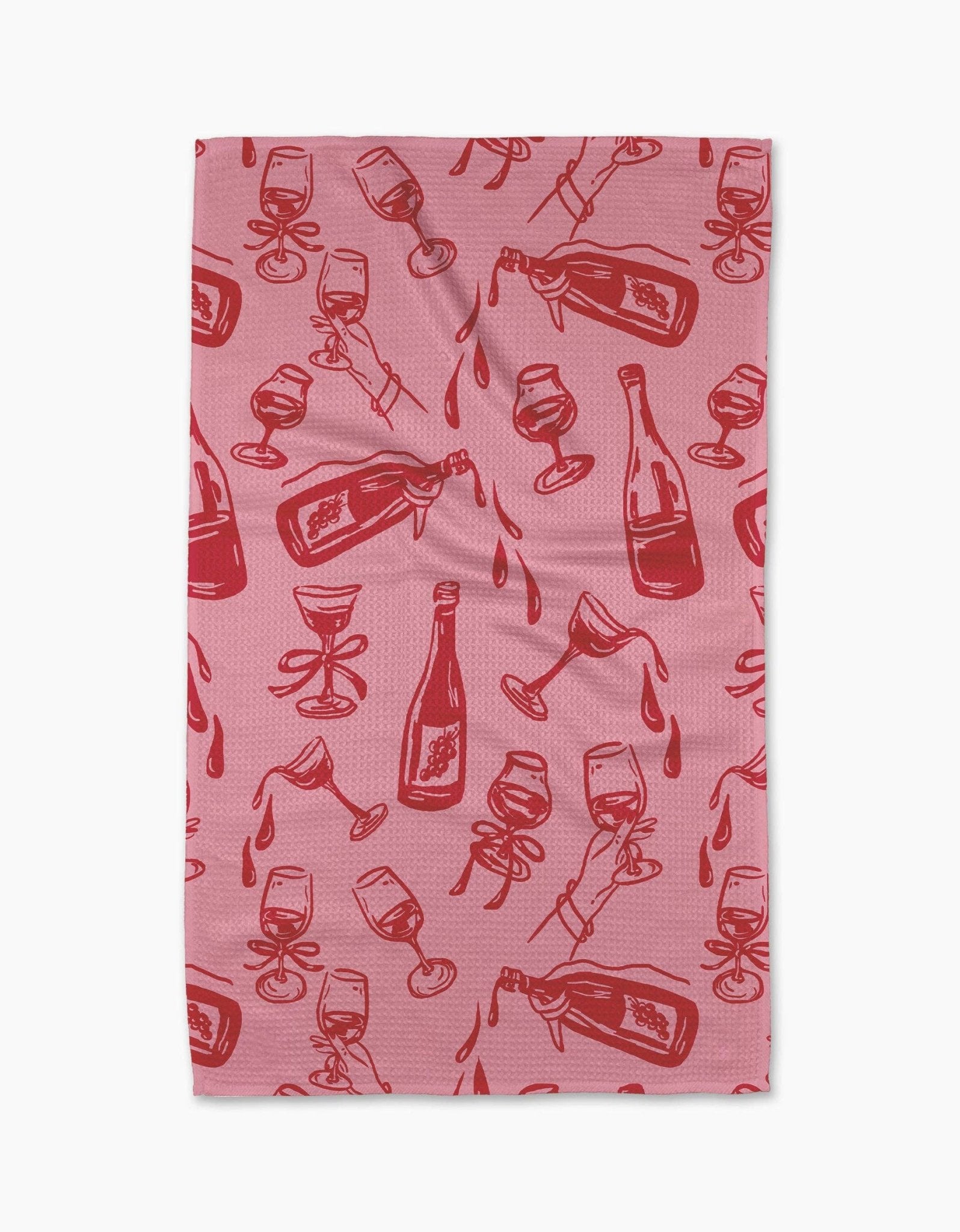 Geometry - Wining and Dining Tea Towel - Addie Rose Boutique - Austin