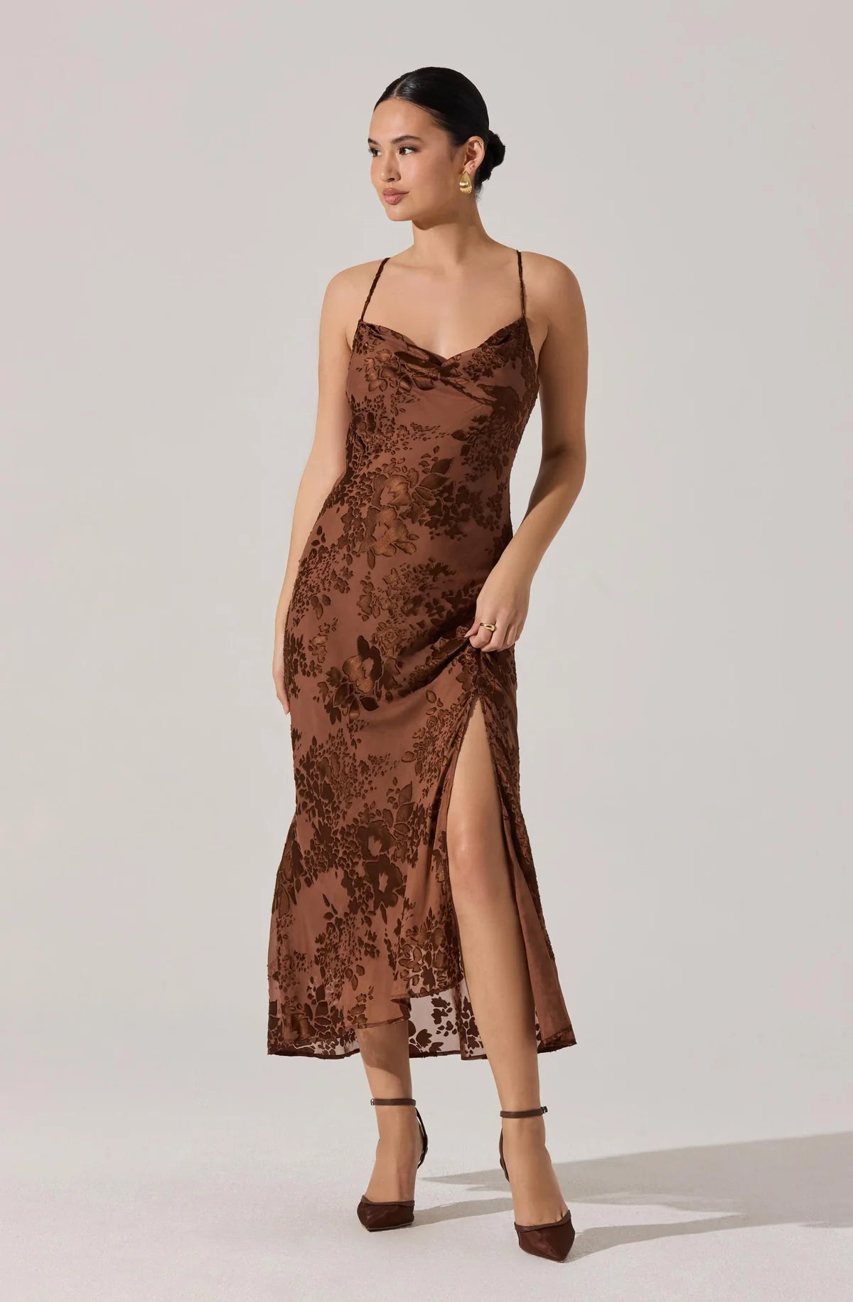 austin floral print midi dress Gia Dress