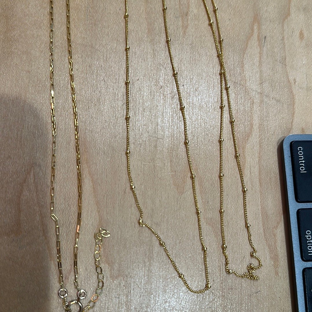 Gold Filled Chains - Addie Rose Boutique - Austin