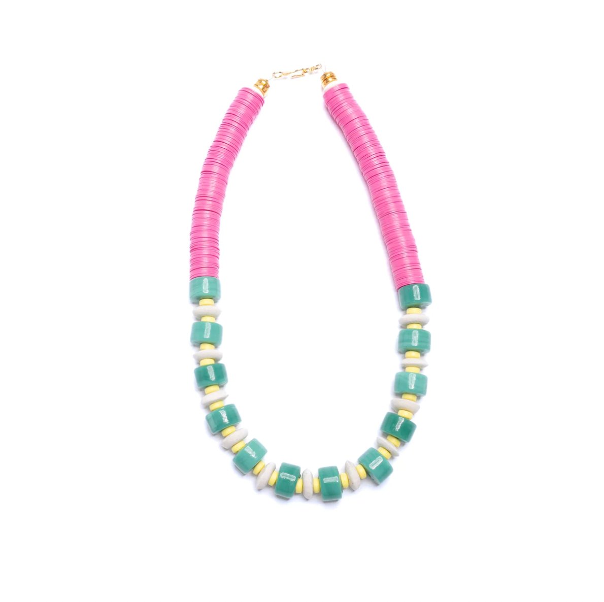 Green Rondelle Necklace - Addie Rose Boutique - Austin
