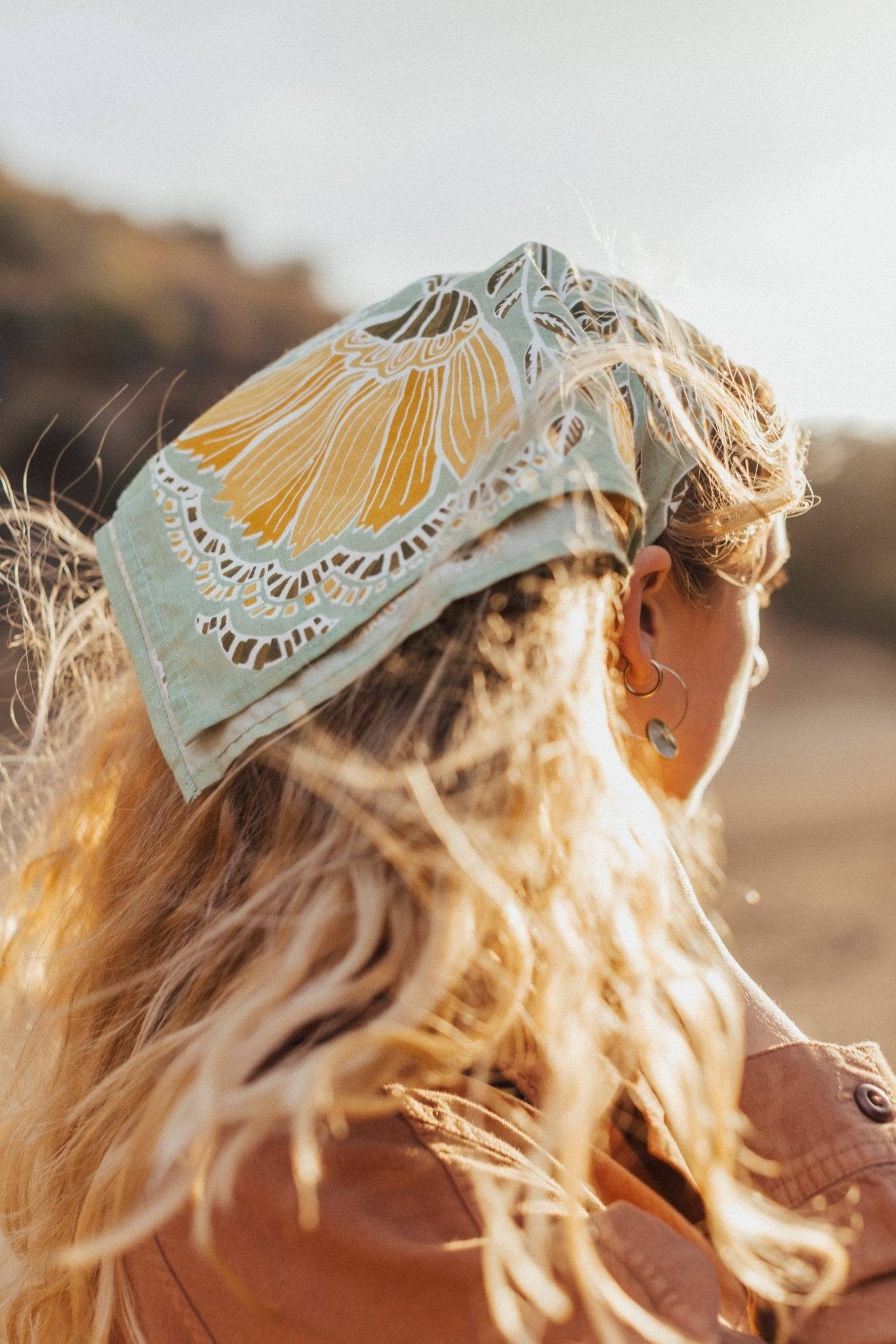 Handker Bandanas - No. 044 Hazel Bandana - Addie Rose Boutique - Austin
