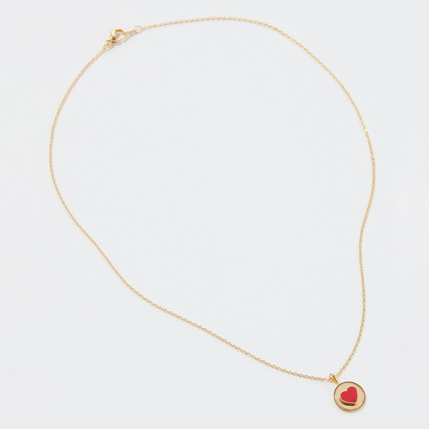 Heart Medallion Pendant Necklace - Addie Rose Boutique - Austin
