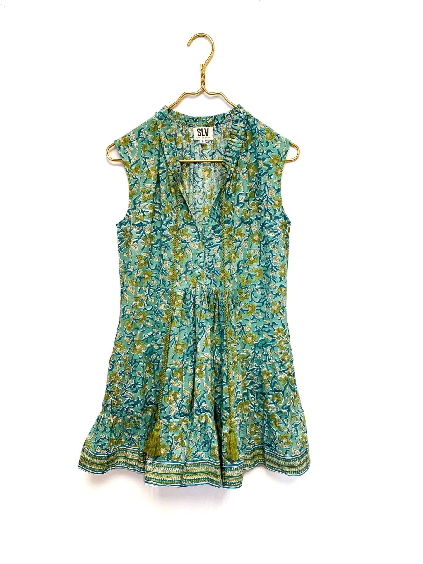 Jade Mini Ruffle Dress - Addie Rose Boutique - Austin
