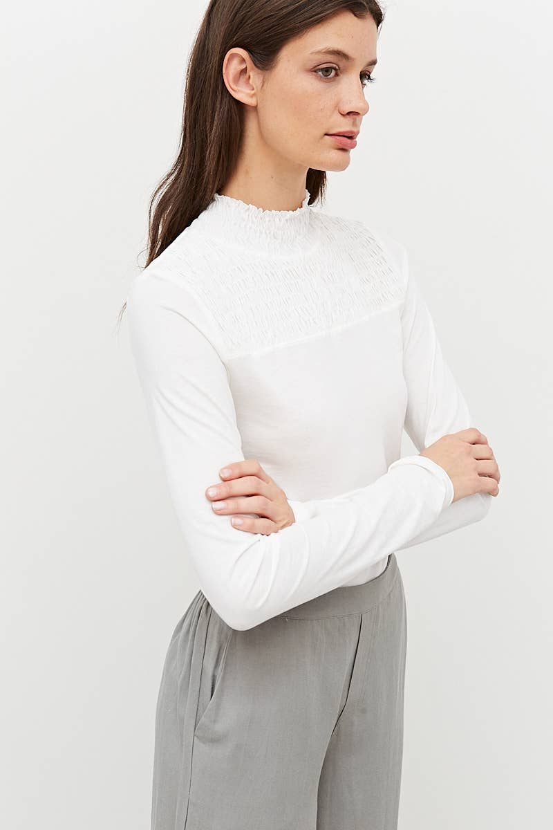 Janey Smocked Top - Addie Rose Boutique - Austin