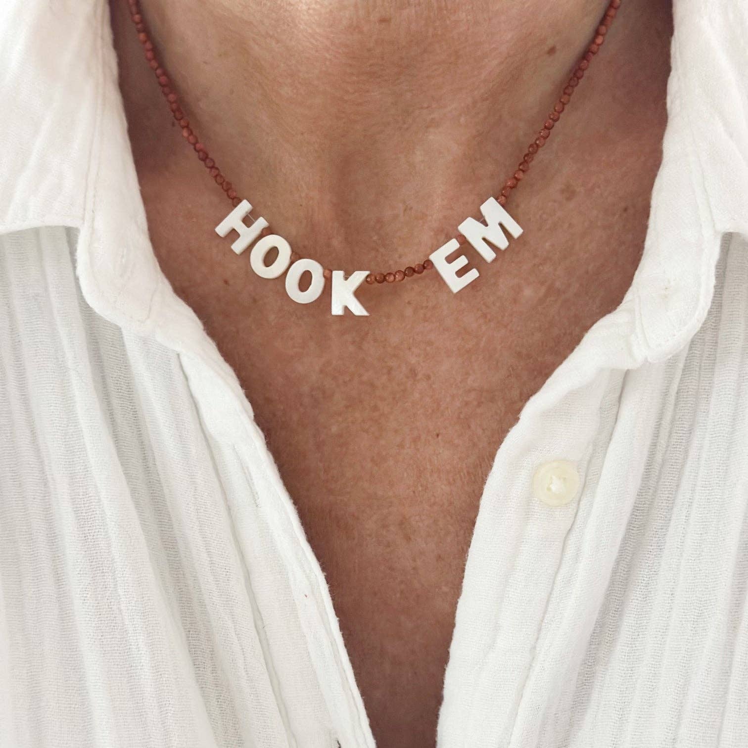 Jeny Baker Designs - Spirit Necklace, Color - Addie Rose Austin