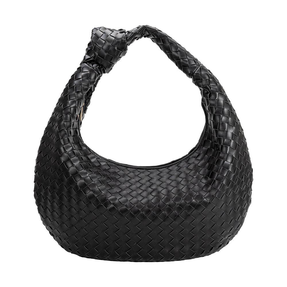 Katherine Black Extra Large Recycled Vegan - Addie Rose Boutique - Austin