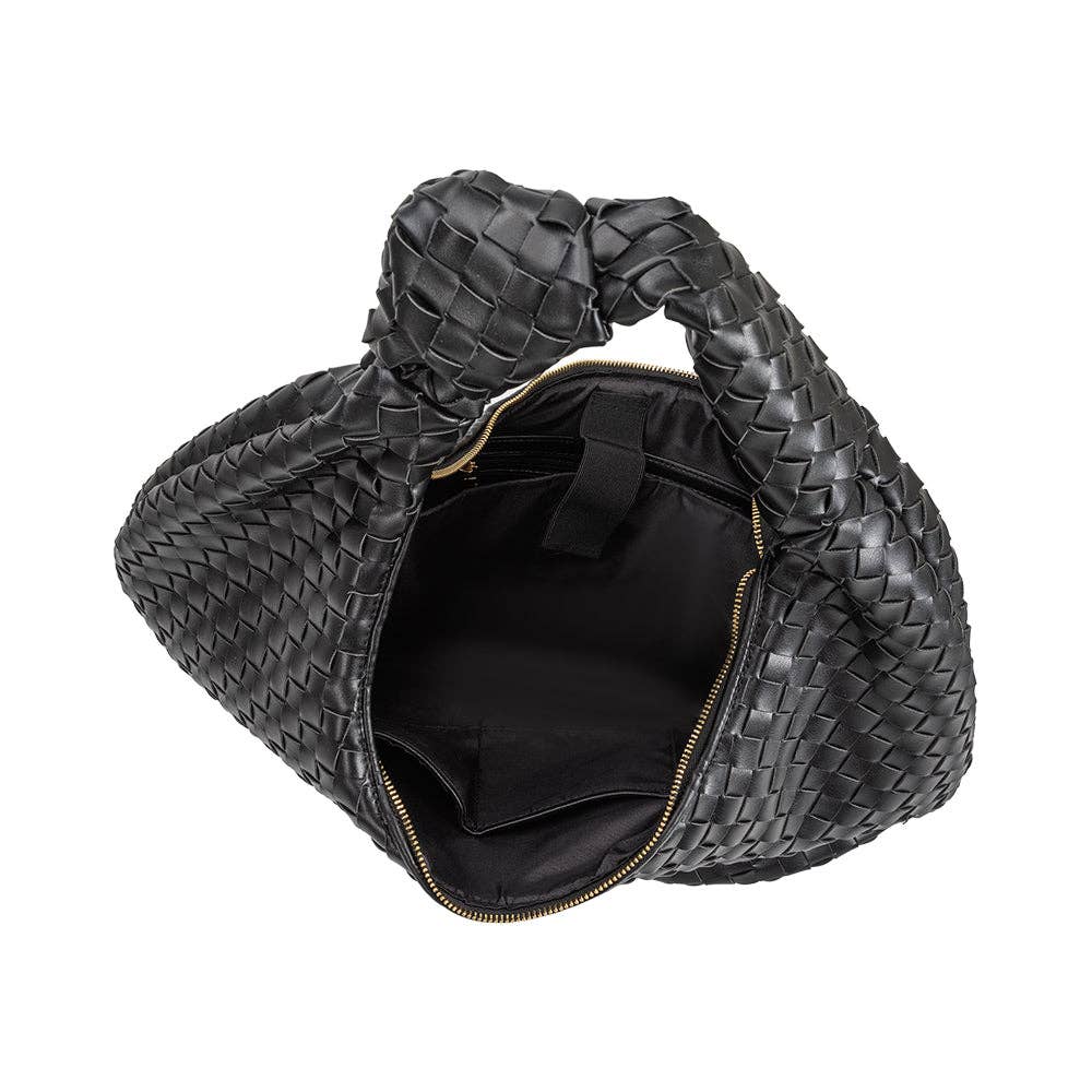 Katherine Black Extra Large Recycled Vegan - Addie Rose Boutique - Austin
