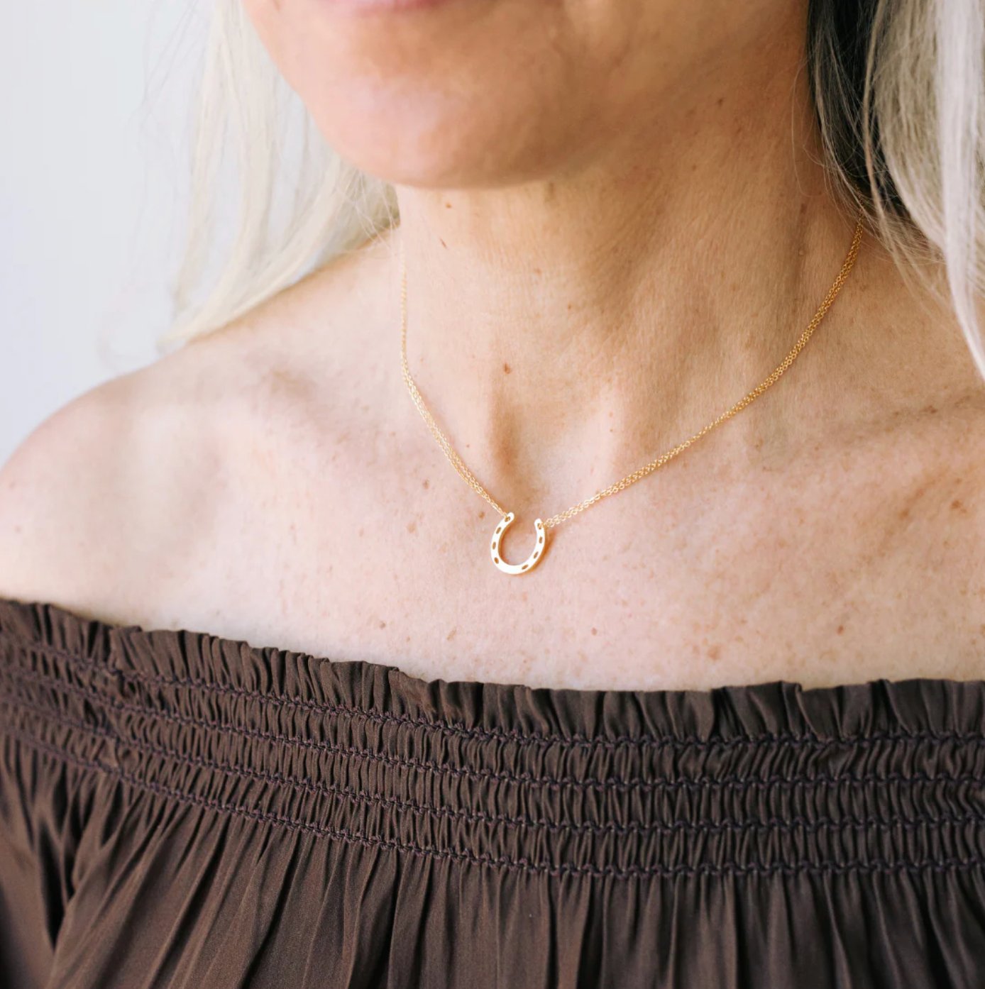 Lady Luck | Mini Horseshoe - Addie Rose Boutique - Austin