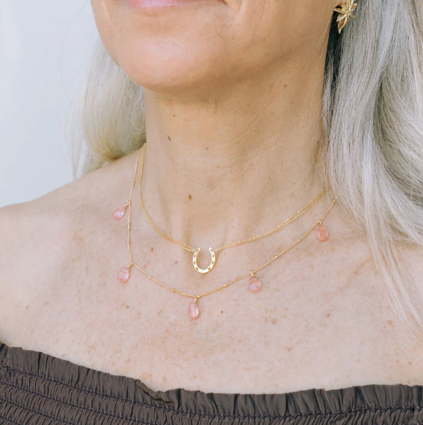 Lady Luck | Mini Horseshoe - Addie Rose Boutique - Austin
