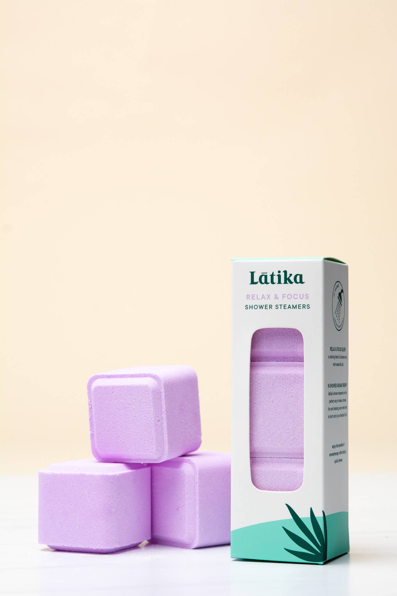 Latika Beauty - Shower Steamer - Relax & Focus - Addie Rose Boutique - Austin
