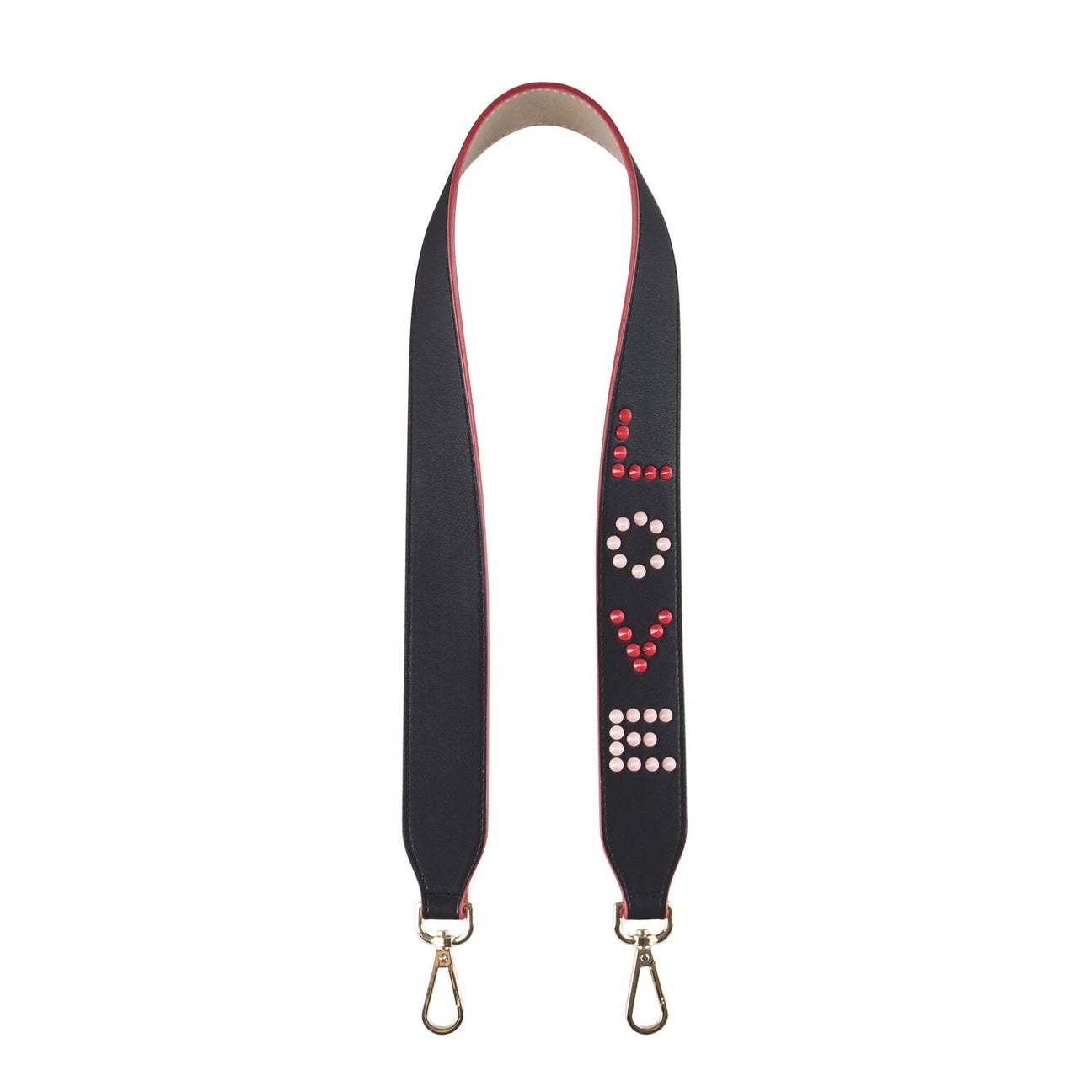 Love Letter Bag Strap in Black - Addie Rose Boutique - Austin