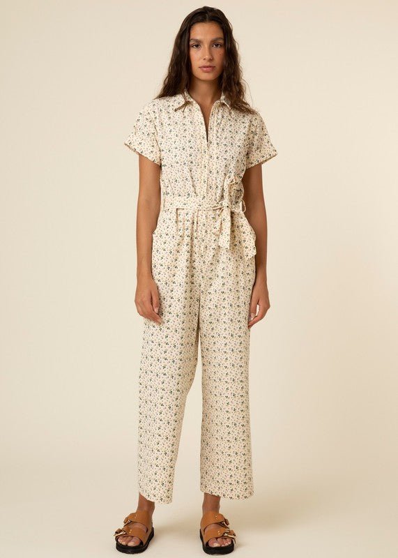 Ludi Woven Jumpsuit - Addie Rose Boutique - Austin
