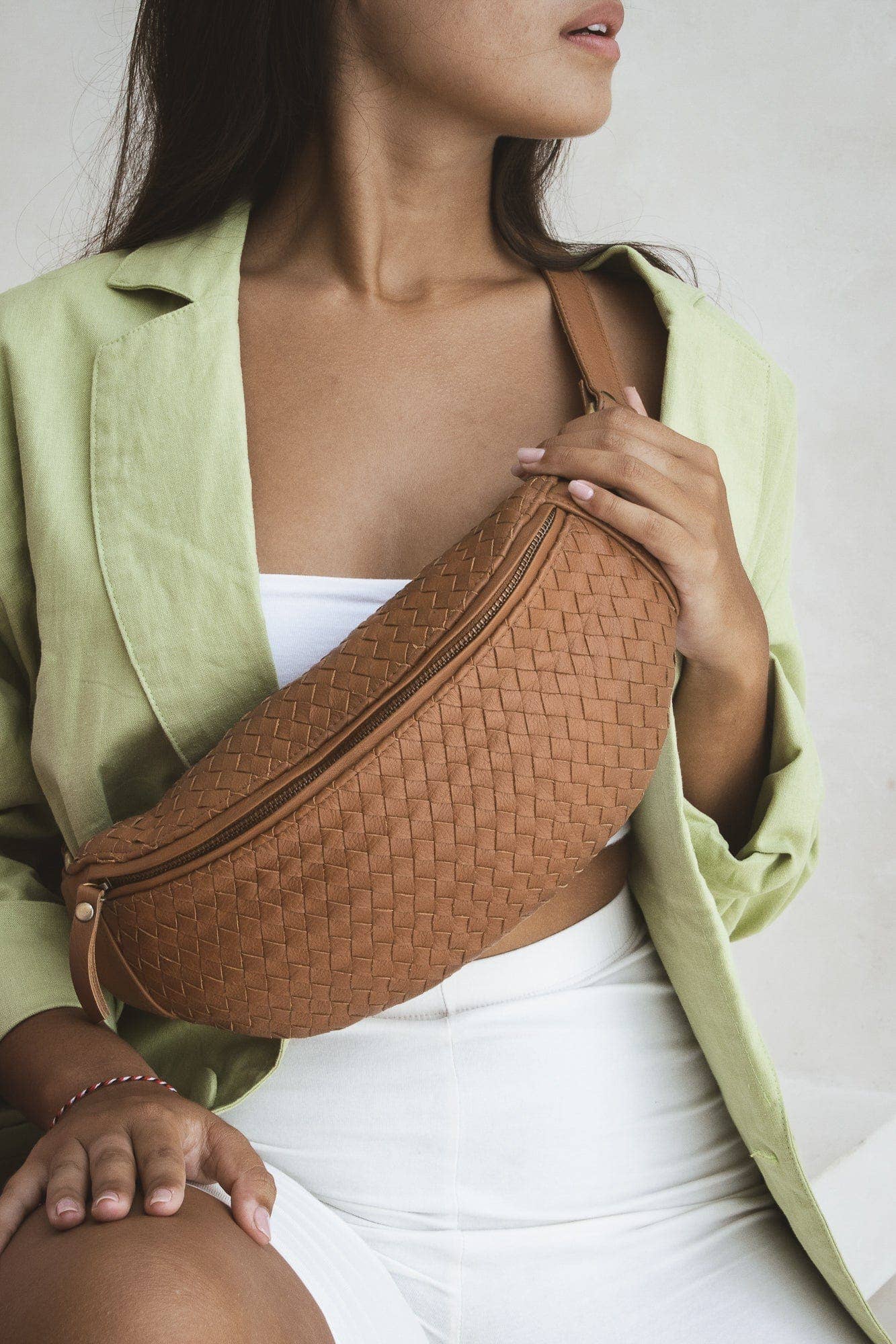 MANDRN - Atlas Woven - Tan - Addie Rose Boutique - Austin