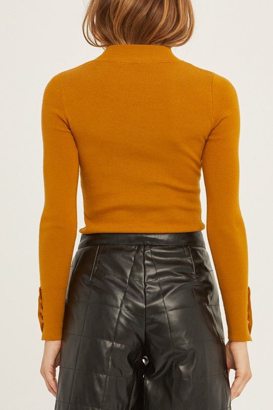 Megan Knit Top - Addie Rose Boutique - Austin