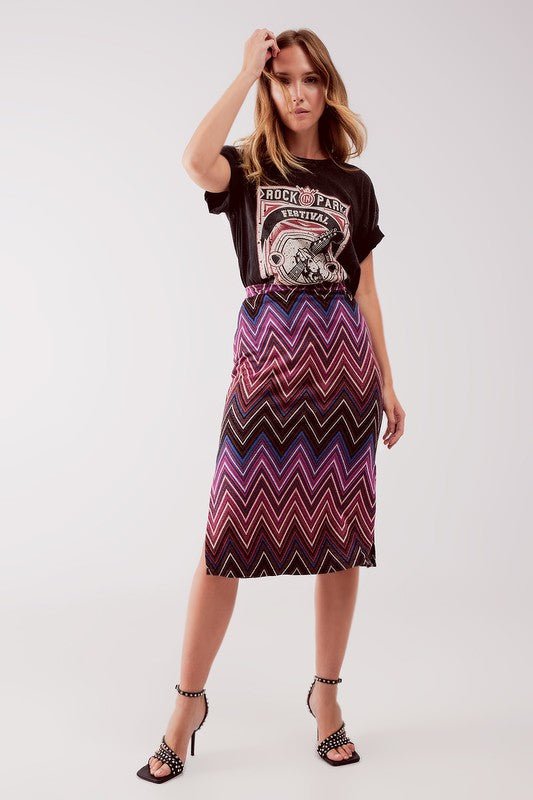 Midnight Skirt - Addie Rose Boutique - Austin