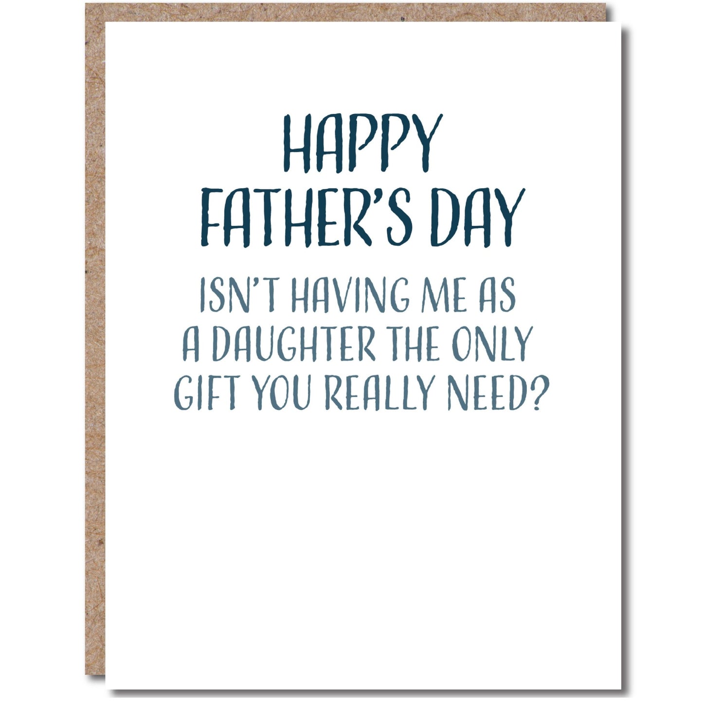 Modern Wit - Funny Fathers Day Card • Fathers Day Cards • FD002 - Addie Rose Boutique - Austin
