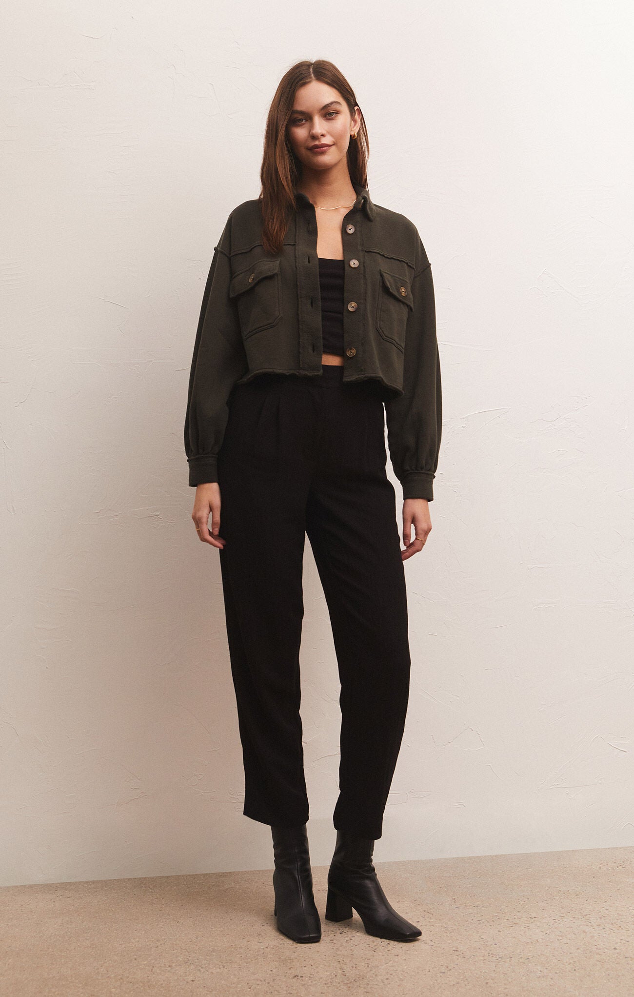 Abbott Cropped Jacket