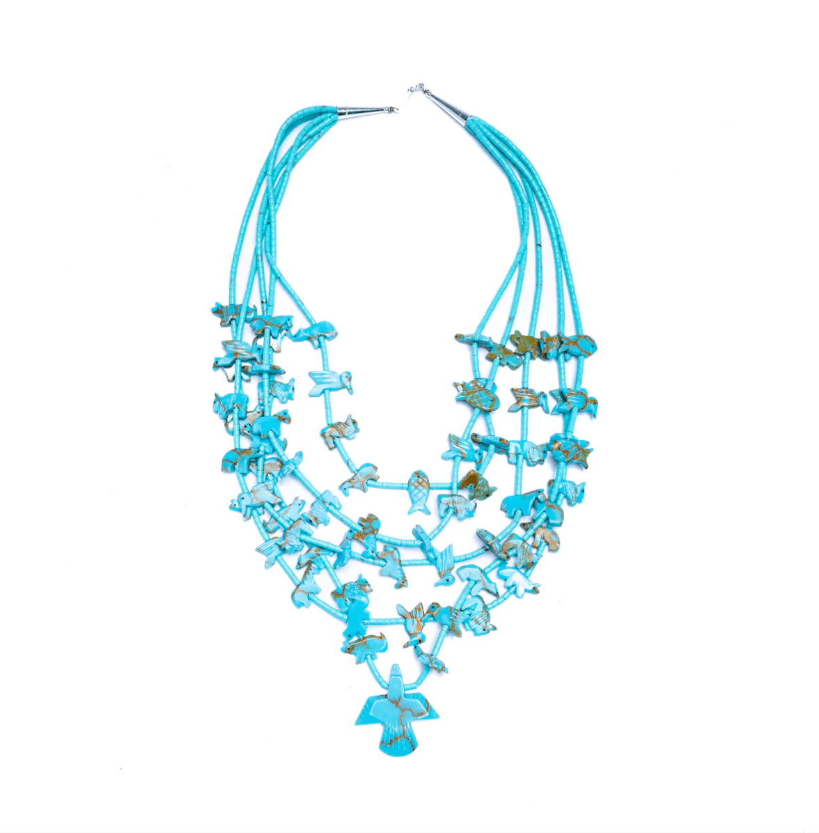 Multi Strand Fetish Necklace - Addie Rose Boutique - Austin