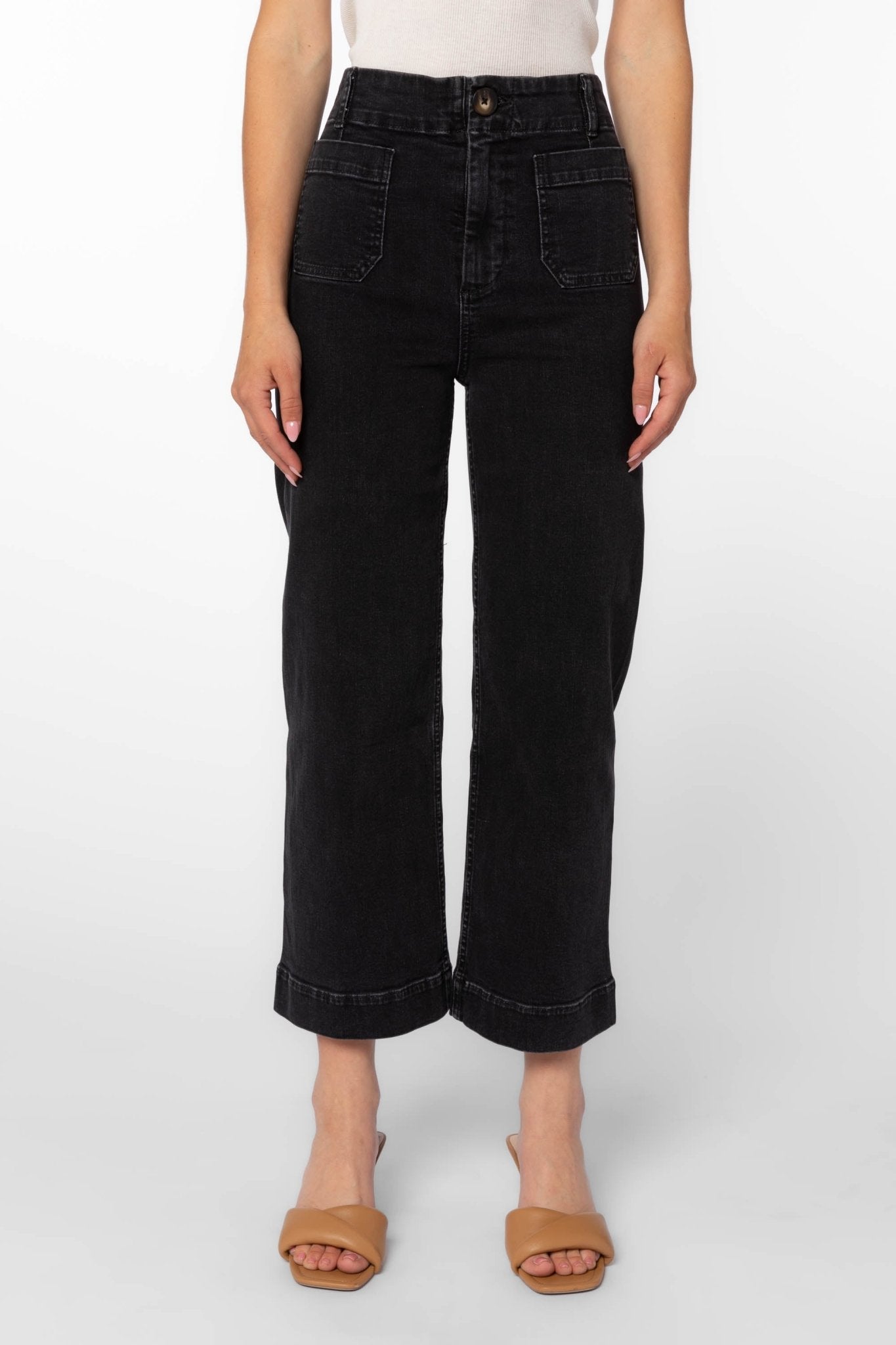Mura Crop Denim - Addie Rose Boutique - Austin