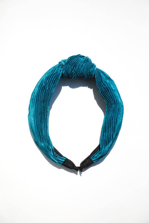 Mure and Grand - Ruched Top Knot Headband - Addie Rose Boutique - Austin
