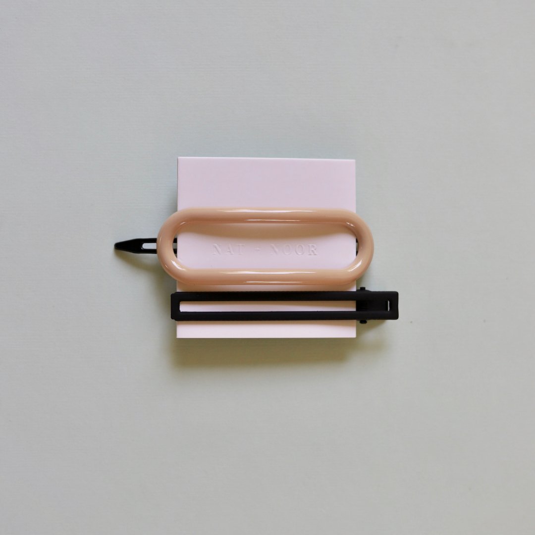 NAT + NOOR - Byron In Cream + Black - Addie Rose Boutique - Austin