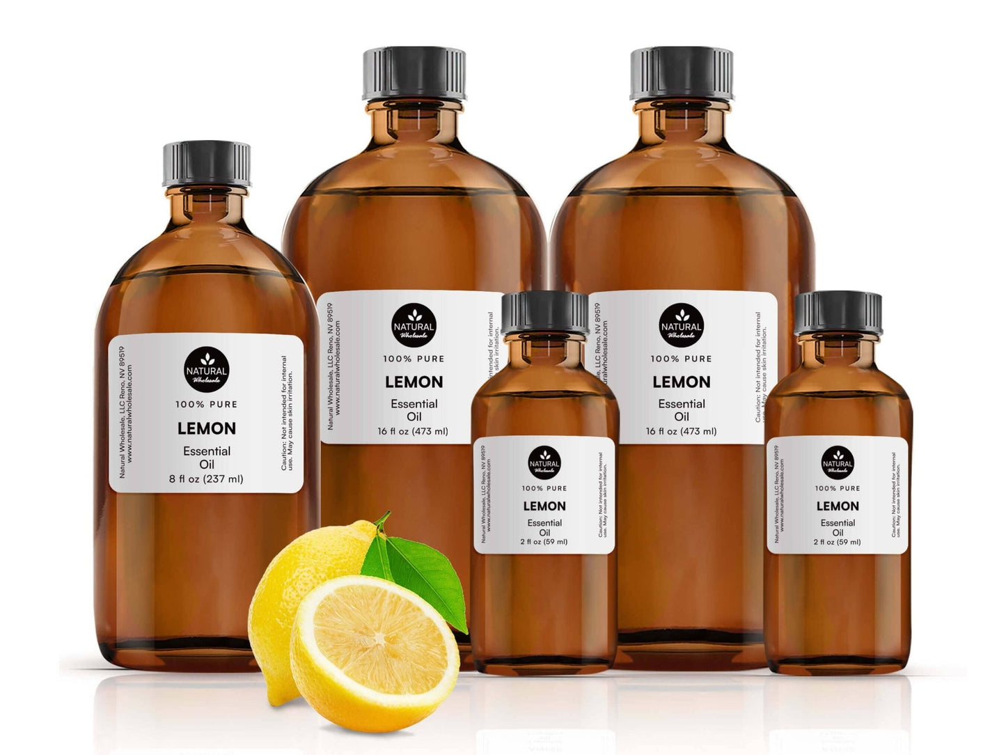 Natural Wholesale - Lemon Essential Oil - Addie Rose Boutique - Austin